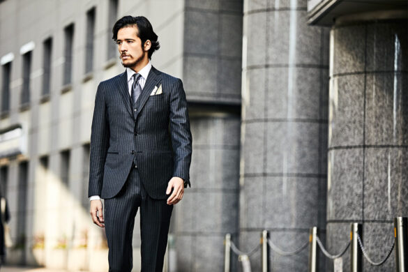 フィッターと縫製の技術力を感じる至高のフルオーダースーツを「ブレス銀座」で