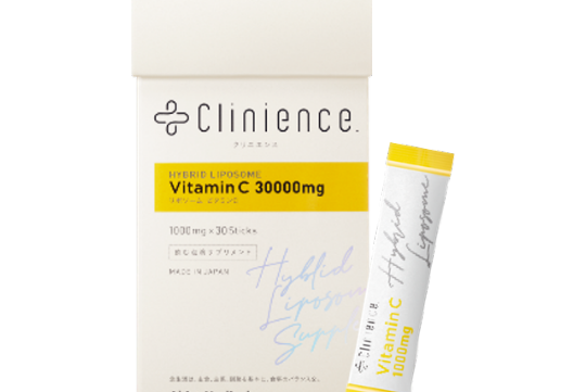クリニエンス　リポソーム ビタミン C 　3000㎎（1000㎎×30包）7,538円（税込）