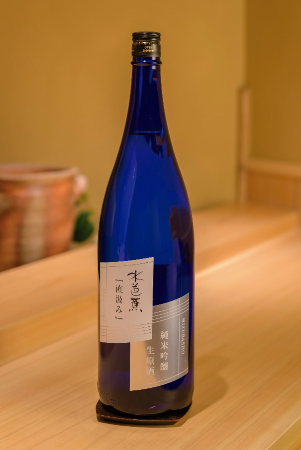 和食との相性のよい日本酒も10種類以上取り揃え。群馬の銘酒「水芭蕉」の「新酒 直汲み純米吟醸生原酒」など季節の限定品も用意。