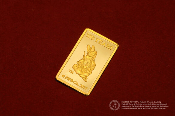 未来につながる家族への贈り物として注目大人気のキャラクターが純金で登場｜ビジュ・コンシェルジュ