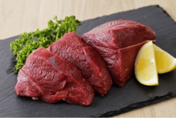 エゾ鹿モモ肉ブロック400g×2P