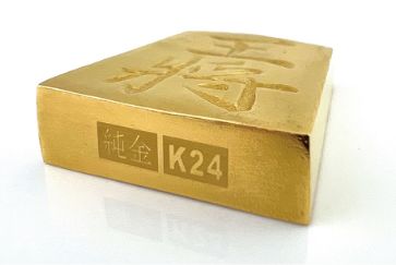純金（K24）製 黄金将棋の駒　9種コンプリートセット