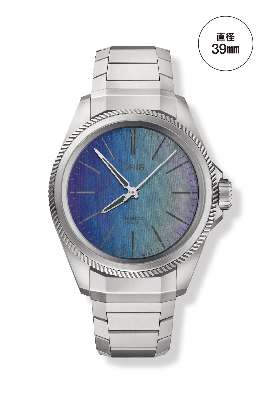 ORIS（オリス）プロパイロットXキャリバー400 レーザー／01 400 7778 7150-07 7 20 01TLC