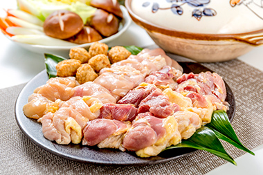 【シェア返礼品】名古屋コーチン鍋 2〜3人前&追い肉×2セット