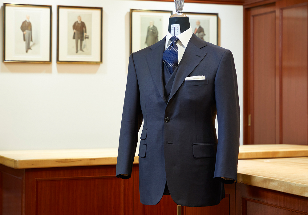 オーダーメイドの背広