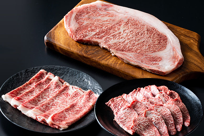 超豪華『鹿児島いずみ華鶴和牛』ステーキ・すき焼き・焼肉セット（計2.8kg）